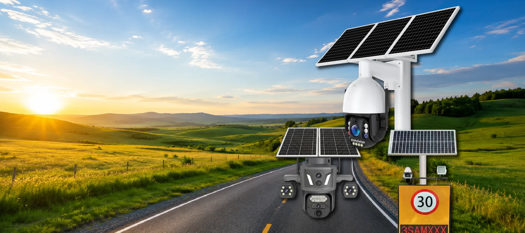 Camaras solares ATV Digital para zonas rurales y carreteras